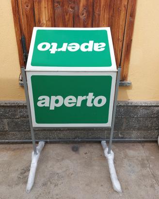insegna distributore benzina 