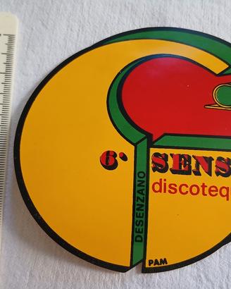 Discoteca sesto senso desenzano adesivo