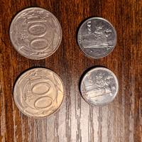 monete lire antiche 50 100 200 500 1000