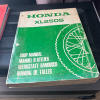 ManualeOfficina Honda xl 250 s