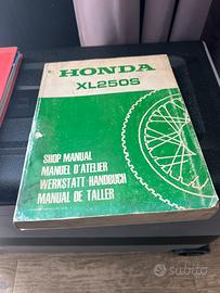 ManualeOfficina Honda xl 250 s