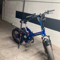 bici elettrica argento b-max 