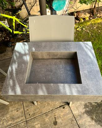 Lavabo bagno in gres porcellanato
