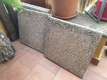 Mattonelle in granito per base Ombrellone cm50x50x