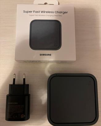 Super fast wireless charger con adattatore 25w