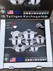 Set pentole/padelle della Autenthic Master cooking