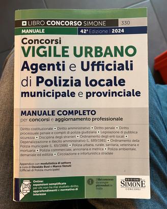 Manuale per concorsi polizia locale