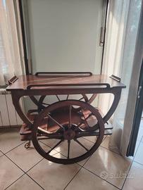 Carrello portavivande vintage 