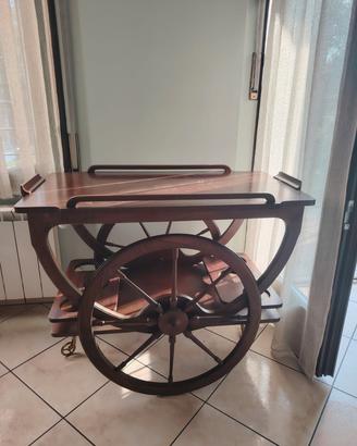 Carrello portavivande vintage 