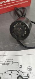 Retrocamera universale auto 12V con LED e cavo RCA