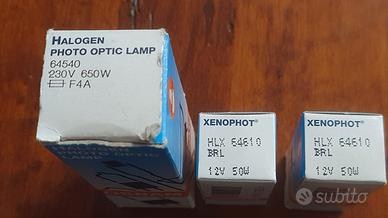 lampadine alogene Osram per foto/ottica