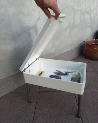Mobiletto bagno vintage