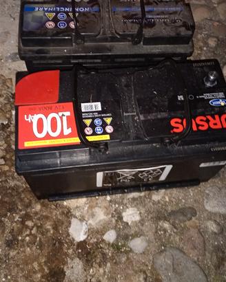 Batteria auto nuova 100 Ah
