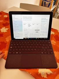Microsoft Surface Go + tastiera originale