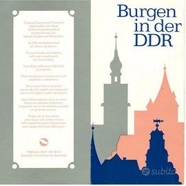 Francobolli collezione DEUTSCHE BURGEN IN DER DDR 