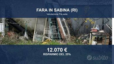 Immobile in asta di 1300 m² a Fara in Sabina