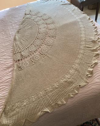 Tappeto da tavola rotonda in cotone