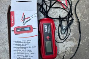 Caricabatteria + mantenitore di carica 6V/12V 2A/4