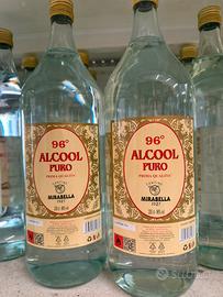 Alcool  puro 96* 2 litri Mirabella