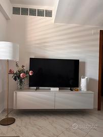Parete attrezzata moderna sospesa elegante