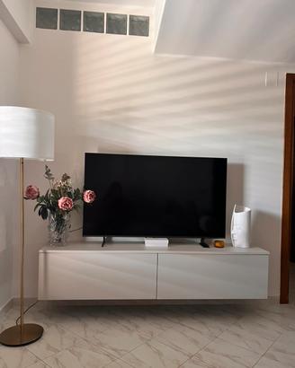 Parete attrezzata moderna sospesa elegante