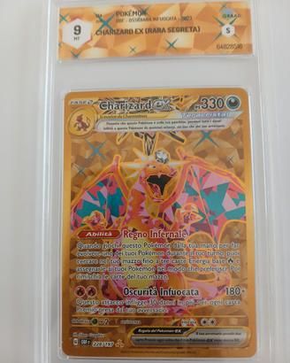 charizard ex teracristal oro segreta 