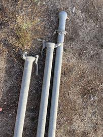 tubi in metallo zincati per irrigazione