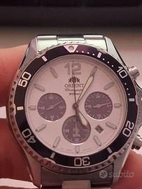 orologio Orient Kamasu Solar Chrono RA-TX02 panda