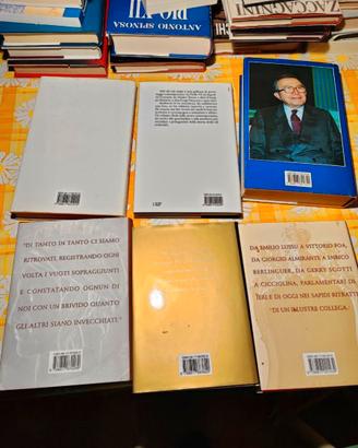 LOTTO 6 LIBRI GIULIO ANDREOTTI  Il potere logora