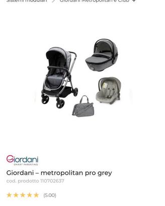 Trio giordani metropolitan