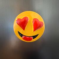 CALAMITA EMOJI IN GESSO CERAMICO DIPINTO A MANO