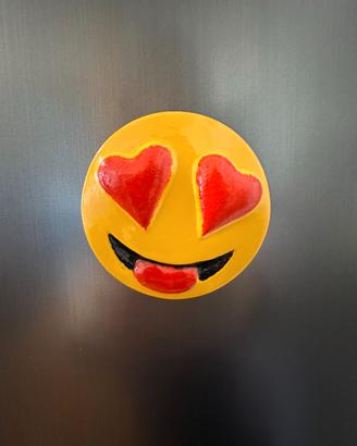 CALAMITA EMOJI IN GESSO CERAMICO DIPINTO A MANO