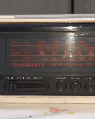 radiosveglia TELEFUNKEN
