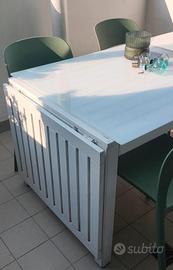 Piano in vetro temperato per tavolo