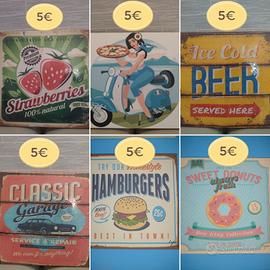 Lotto quadri 30 x 30 cm