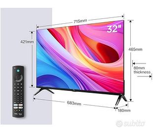 tv 32 pollici full hd TLC fire tv