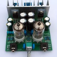Amplificatore ibrido con 2 tubi 6J1, HiFi stereo