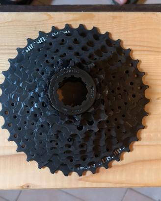 Pacco pignoni Shimano 9 velocità