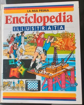 Libro "la mia prima enciclopedia illustrata"