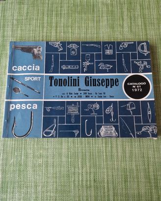catalogo sportivo Brescia 1972 pesca caccia 
