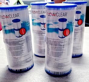 8 pz filtro a cartuccia di ricambio tipo 1 bestway