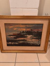 Quadro pino passalenti a olio