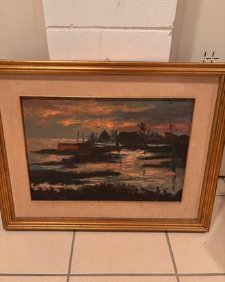 Quadro pino passalenti a olio