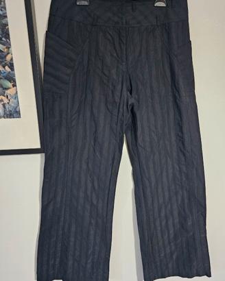 Pantaloni neri gamba ampia Promod – Taglia IT 48