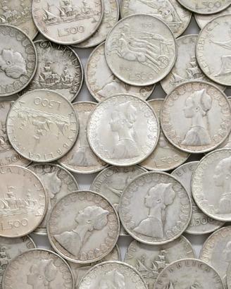 500 Lire Argento