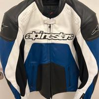 Giacca moto in pelle Alpinestars Racing GP Plus