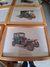 Collezione stampe artistche auto d'epoca