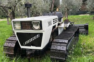 Lamborghini Trattori C653L con Trincia Perugini
