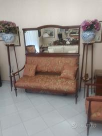 Divano con due poltrone Stile Liberty 