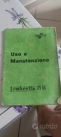 Libretto Uso e Manutenzione Lambretta 12  1960